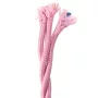 Retro spiralni kabel, žica s tekstilnim omotom 3x0,75 mm, roza