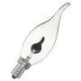 Lampadina a candela E14 3W con imitazione di fiamma viva