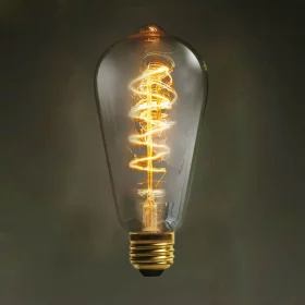 Dizajnová retro žiarovka Edison T10 40W, pätica E27, AMPUL.eu