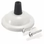 Top part of pendant luminaire, cable cover 55mm, white, AMPUL.eu