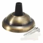 Top part of pendant lamp, cable cover 55mm, antique brass