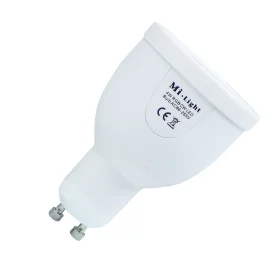 MI-Light LED-lampor GU10 styrda via 2,4Ghz, RGB + Solid White
