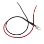 LED-Diode 5mm weiß mit Widerstand und 20cm Kabel