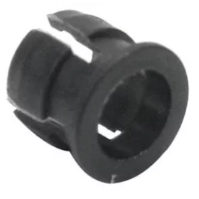 Gniazdo panelowe do diody LED 5 mm, ABS czarne