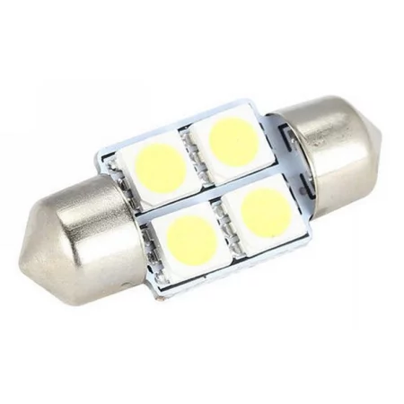 LED 4x 5050 SMD, 36 mm, bijela – stropna utičnica
