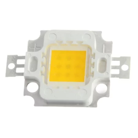 SMD LED dióda 10W, meleg fehér 3000-3500K, AMPUL.eu