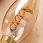 Design retro glödlampa LED Edison O2 ljus 3W, sockel E14