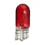 Ampoule halogène T10 5W 12V rouge - Douille W5W