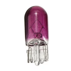 Halogen bulb with T10 base, 5W, 12V - Purple, AMPUL.eu