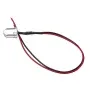 12V LED dióda 10mm, narancssárga, AMPUL.eu