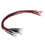 12V Red Flashing LED Diode with Resistor
