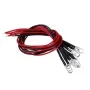 Diode LED 12V 5mm, jaune, clignotante, AMPUL.eu