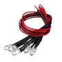 Diode LED 12V 5mm, jaune, clignotante, AMPUL.eu