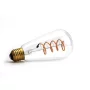 Design retro hehkulamppu LED Edison ST64 4W, kanta E27, AMPUL.eu