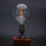 Dizajnová retro žiarovka LED Edison G125 4W, pätica E27