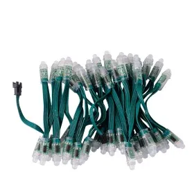 RGB LED modules WS2801, IP68, 5V - green insulation, AMPUL.eu