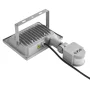 Wasserdichter LED-Strahler mit LED-Sensor, 30 W, IP65, weiß
