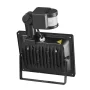 Wasserdichter LED-Strahler mit PIR-Sensor, 30W, IP65, warmweiß