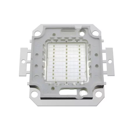SMD LED Dióda 30W, Zelená 520-525nm, AMPUL.eu