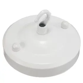 Baldachýn s háčkem, průměr 105mm, bílý, AMPUL.eu