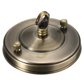 Baldakin med krog, diameter 105mm, bronze, AMPUL.eu
