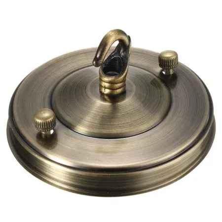 Baldachýn s háčkem, průměr 105mm, bronzový, AMPUL.eu