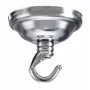 Canopy with hook, diameter 55mm, silver, AMPUL.eu