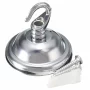 Canopy argenté 55mm avec crochet pour lampe suspendue