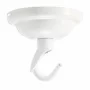 Ceiling canopy with hook in white, 55mm diameter