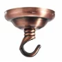 Canopy with hook, diameter 55mm, antique copper, AMPUL.eu
