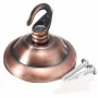 Antique Copper Canopy with Hook, Ø55mm