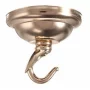 Canopy saumon 55mm avec crochet pour lampe suspendue