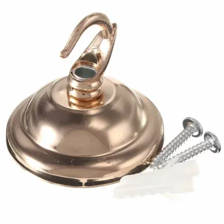 Baldachýn s háčkem, lososová barva, průměr 55mm