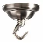 Grey Steel Canopy with Hook for Pendant Lamp