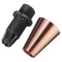 Cable grommet with M10 clamp, copper, AMPUL.eu