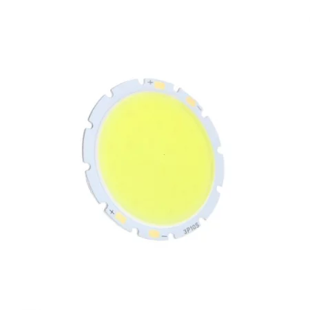LED COB 10W blanc, 6000-6500K, 900-1000 lm, angle 180°