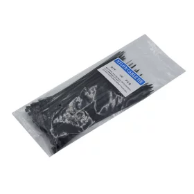 Stahovací pásky nylonové 3x100mm, černé, AMPUL.eu
