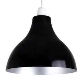 Függesztett lámpatest Sculp, fekete, ezüst parabola, AMPUL.eu