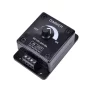 Drehdimmer 12V 24V schwarz für LED-Streifen, 8A, 96W