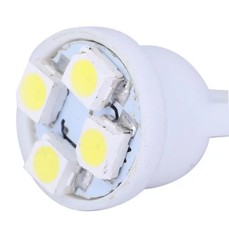 LED 4x 3528 SMD socket T10, W5W - White, AMPUL.eu