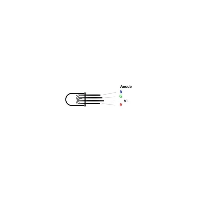 LED - RGB Clear Common Anode