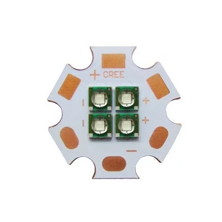 LED Dioda Cree XPE XP-E 12W PCB 12V Královská modrá