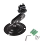 Black 12mm Laser Module Holder with Articulated Design