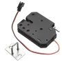 Cerradura electromagnética K01 para puertas, 150 kg, 12/24 V CC
