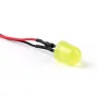 12V LED-Diode 10mm, gelb diffus, AMPUL.eu