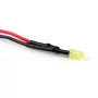 3mm 12V Yellow Diffuse LED Diode