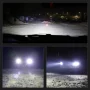 Sada LED autožárovek s paticí H1 COB LED 4000lm Bílá 6500K