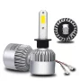 LED-lamppusarja H1-kannalla, COB LED, 4000lm, 12V, 24V -