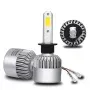 Set di lampadine LED per auto con base H1, COB LED, 4000lm