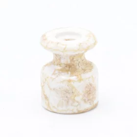 Soporte de alambre de cerámica en espiral, de mármol, AMPUL.eu
